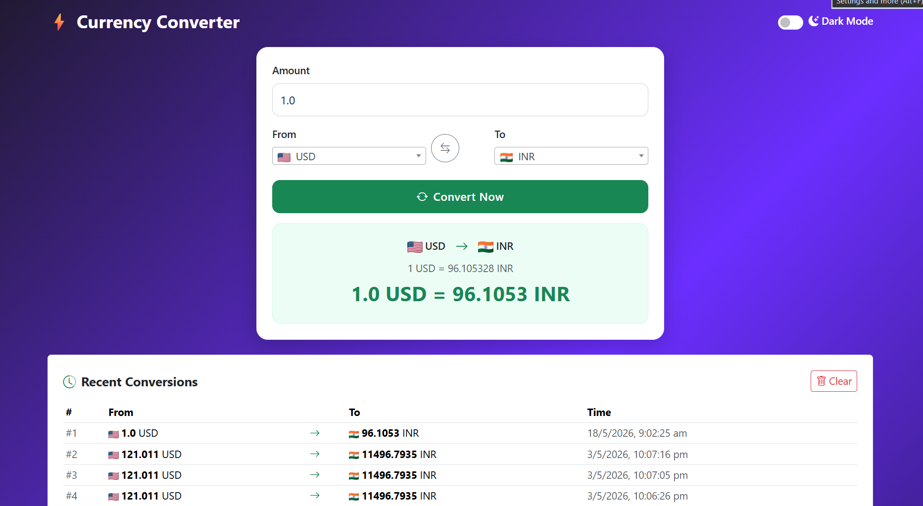 Currency Converter